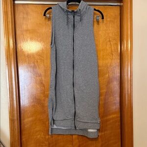 Nike Gray Hooded Vest